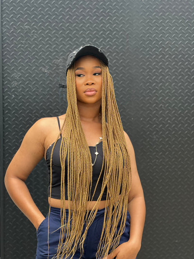 Ginika Hat Band Braided wig