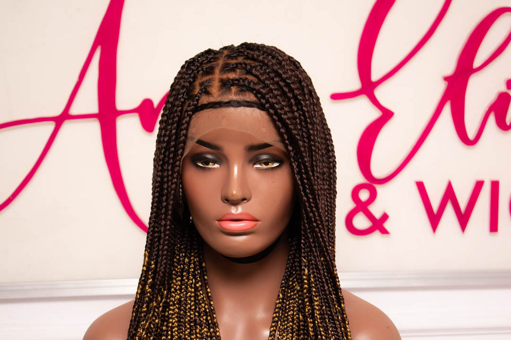 Zoè Full Lace Knotless Box Braids Unit