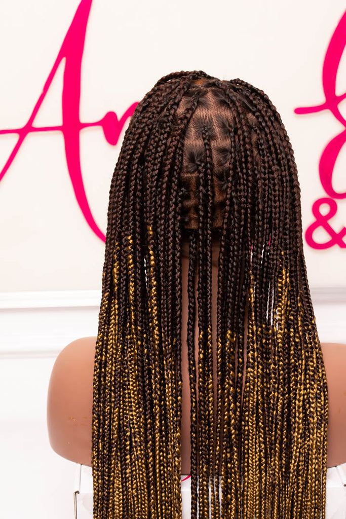 Zoè Frontal Knotless Box Braids Unit